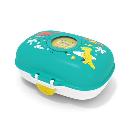 Boite à goûter enfant 600ml gram Blanc/rose+Bleu capy+Bleu dino+Bleu infinity+Bleu wolf+Cannelle fox+Rose birds+Rose blush+Rose moka+Rose papercut+Vert forest+Vert natural+Vert raccoon 12 - vertbaudet enfant 
