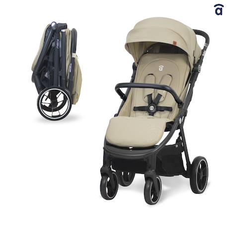 Poussette kibu Beige+Noir 3 - vertbaudet enfant 