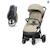 Poussette kibu Beige+Noir 3 - vertbaudet enfant 