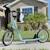Trottinette patinette enfant - grands pneus - guidon réglable - poignée frein - béquille - acier Bleu 2 - vertbaudet enfant 