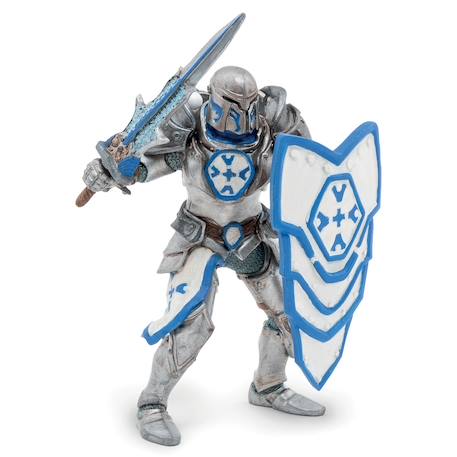 Figurine chevalier d'argent Gris 1 - vertbaudet enfant 