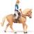 Figurine cheval western et sa cavalière Beige 1 - vertbaudet enfant 