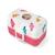 Lunch box à compartiments 800ml tresor Bleu dino+Bleu infinity+Bleu wolf+Cannelle fox+Rose birds+Rose blush+Rose papercut+Vert forest+Vert raccoon 23 - vertbaudet enfant 
