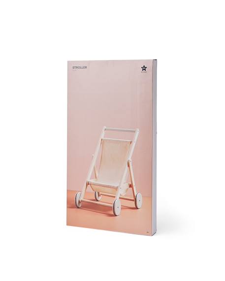 Poussette en bois Multicolore 3 - vertbaudet enfant 