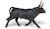 Figurine taureau camarguais Noir 5 - vertbaudet enfant 