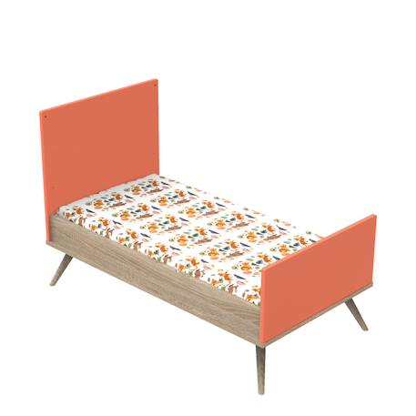 Lit évolutif - boreale Bleu+Gris+Orange 13 - vertbaudet enfant 