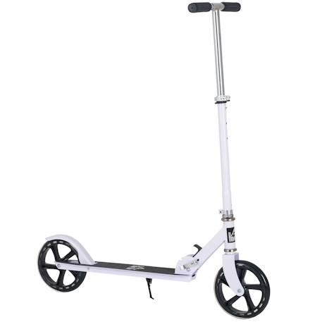 Trottinette patinette pliable enfant - hauteur guidon réglable - système de freinage arrière - acier Blanc 1 - vertbaudet enfant 