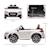 Voiture électrique enfant 12v audi tt rs Blanc+Noir+Rouge 3 - vertbaudet enfant 