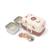 Lunch box à compartiments 800ml tresor Bleu dino+Bleu infinity+Bleu wolf+Cannelle fox+Rose birds+Rose blush+Rose papercut+Vert forest+Vert raccoon 20 - vertbaudet enfant 