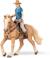Figurine cheval western et sa cavalière Beige 5 - vertbaudet enfant 