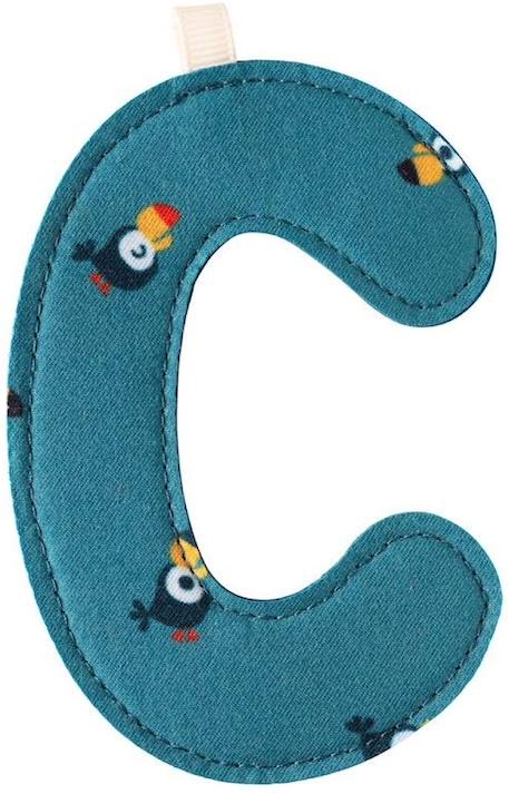 Lettre c toucan pablo Bleu 2 - vertbaudet enfant 