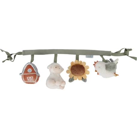 Chaine d'activités poussette little farm Bleu, gris, beige+Bleu, jaune, beige, multicolore, marron+Rose, beige+Rose, jaune, vert, beige, multicolore, marron+Vert 16 - vertbaudet enfant 