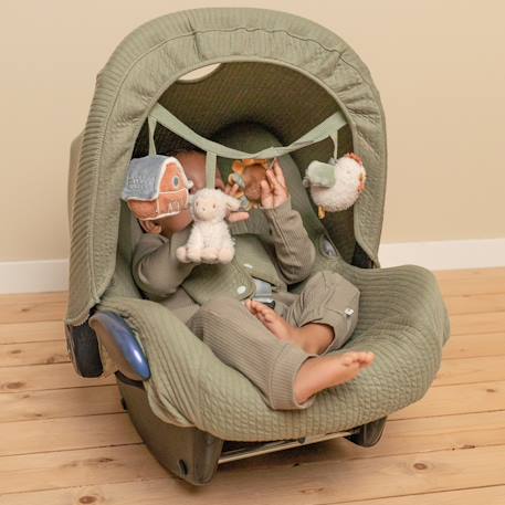 Chaine d'activités poussette little farm Bleu, gris, beige+Bleu, jaune, beige, multicolore, marron+Rose, beige+Rose, jaune, vert, beige, multicolore, marron+Vert 17 - vertbaudet enfant 