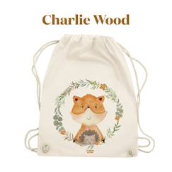 Sac à dos les aquarellés renard et hérisson  - vertbaudet enfant