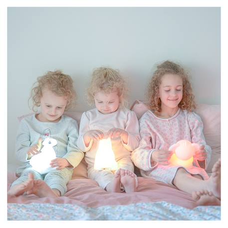 Kidynight veilleuse licorne Blanc 3 - vertbaudet enfant 
