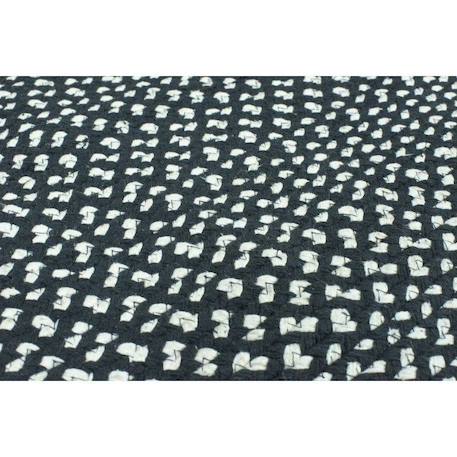 Tapis coton rond allen Noir et blanc 4 - vertbaudet enfant 