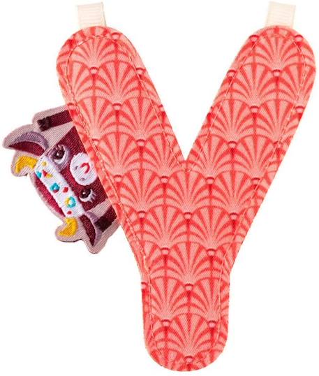 Lettre y vache rosalie Rose 1 - vertbaudet enfant 