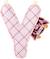 Lettre y vache rosalie Rose 2 - vertbaudet enfant 