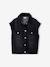 Veste en jean oversize sans manches fille denim gris 3 - vertbaudet enfant 