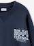Sweat loose effet délavé noir 3 - vertbaudet enfant 