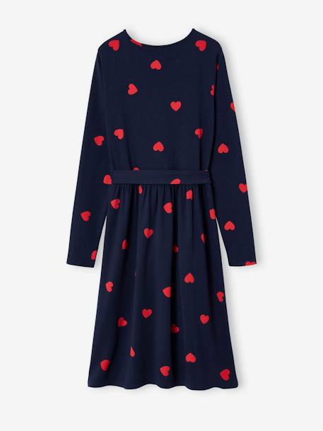 Kit Maternité 'Mon coeur' chemise de nuit grossesse + body bébé + pochon écru+marine 13 - vertbaudet enfant 