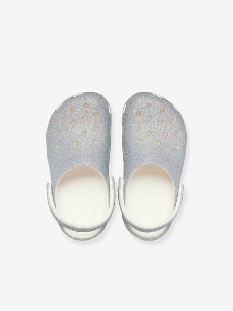 Sabots bébé Classic Iridescent Glitte (TM) blanc+rose 5 - vertbaudet enfant 