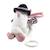 Peluche mini musical oiseau en velours - miss fleur de lune Blanc 1 - vertbaudet enfant 
