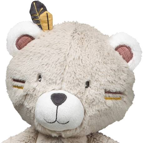 Doudou ours en velours - timouki Beige 2 - vertbaudet enfant 