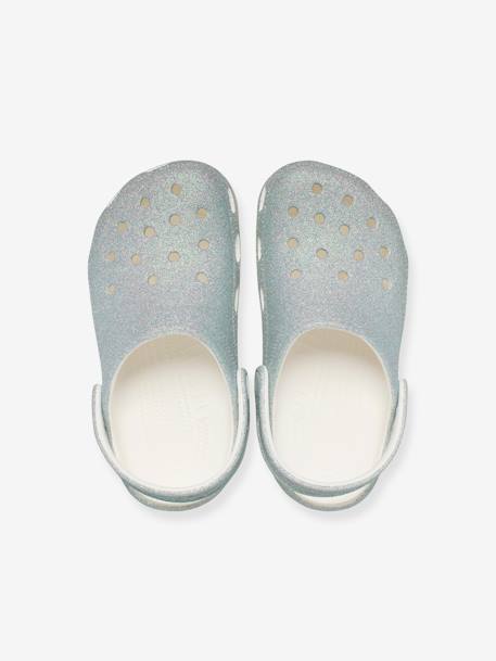 Sabots enfant Classic Iridescent (TM) blanc+rose 6 - vertbaudet enfant 