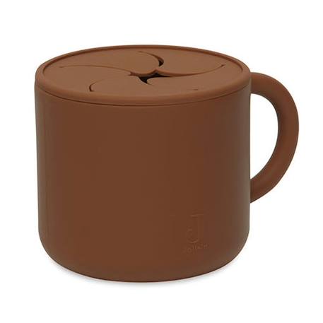 Gobelet à goûter avec couvercle en silicone Beige+Bleu+Gris+Marron 19 - vertbaudet enfant 