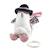 Peluche mini musical oiseau en velours - miss fleur de lune Blanc 2 - vertbaudet enfant 