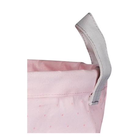 Panière de rangement tissu en coton - miss fleur de lune Rose 3 - vertbaudet enfant 