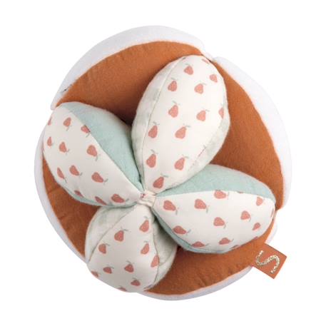 Balle sensorielle en coton - botanica Blanc 1 - vertbaudet enfant 