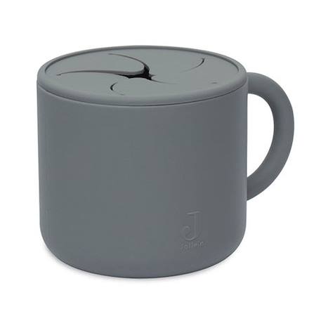 Gobelet à goûter avec couvercle en silicone Beige+Bleu+Gris+Marron 13 - vertbaudet enfant 