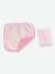 Ensemble couffin peluche pour poupon 36/42 cm rose 3 - vertbaudet enfant 