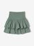 Jupe à volants taille smockée fille vert sauge 2 - vertbaudet enfant 