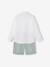 Ensemble céremonie chemise et bermuda garçon vert sauge 5 - vertbaudet enfant 