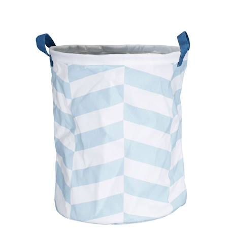 Panière de rangement en tissu - lazare Bleu 1 - vertbaudet enfant 