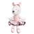 Doudou petite souris danseuse étoile en velours - lilibelle Rose 1 - vertbaudet enfant 