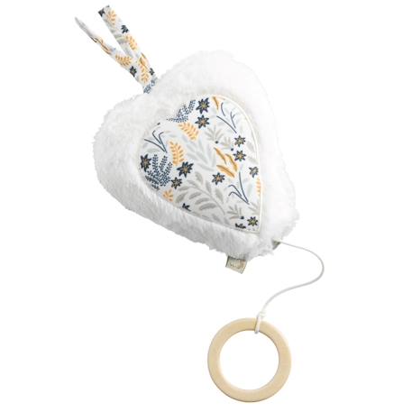 Mini musical en velours - promenons nous Blanc 1 - vertbaudet enfant 