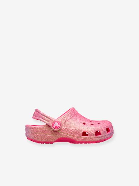 Sabots bébé Classic Iridescent Glitte (TM) blanc+rose 9 - vertbaudet enfant 