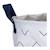 Panière de rangement tissu en coton - hello Blanc 3 - vertbaudet enfant 