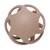 Anneau de dentition balle en silicone Bleu+Gris+Marron 12 - vertbaudet enfant 