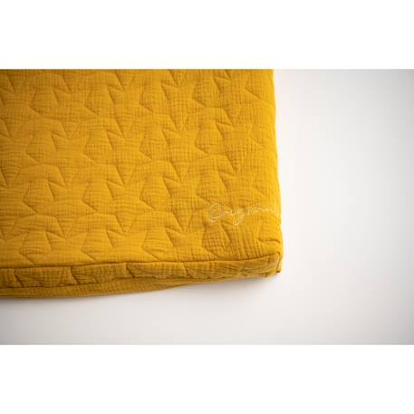 Housse de matelas à langer en coton - original Blanc+Bleu ciel+Bleu nuit+Jaune+Rose 14 - vertbaudet enfant 