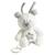 Peluche mini musical ours en velours - celeste Blanc 1 - vertbaudet enfant 