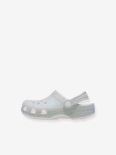 Sabots bébé Classic Iridescent Glitte (TM) blanc+rose 4 - vertbaudet enfant 