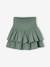 Jupe à volants taille smockée fille vert sauge 1 - vertbaudet enfant 