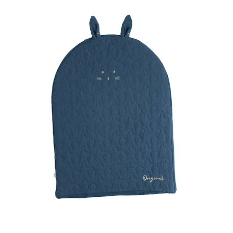 Housse de matelas à langer en coton - original Blanc+Bleu ciel+Bleu nuit+Jaune+Rose 8 - vertbaudet enfant 