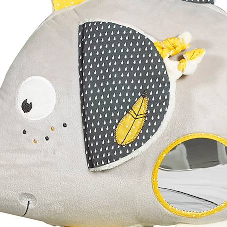Jouet d'activités musical et à led en velours - babyfan Gris 3 - vertbaudet enfant 