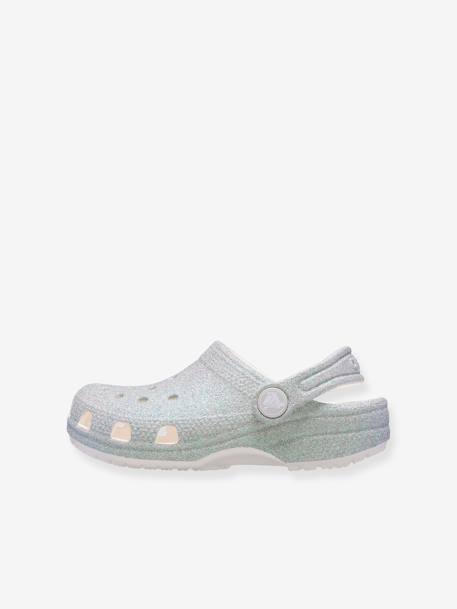 Sabots enfant Classic Iridescent (TM) blanc+rose 4 - vertbaudet enfant 